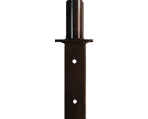 RAB BAD4 Pole Adapter, Tenon Mount, Bronze Finish