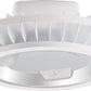 RAB BAYLED104W 104W High Bay BAYLED, 5100K Color Temperature (Cool), Standard Operation, White Finish
