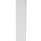 RAB BLED24W LED Round Bollard 24W 5100K Color Temperature, 69 CRI, 360 Degree Lighting Pattern, White Finish