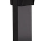 RAB BLED2X5-18Y 5W LED Square Bollard, Two BLEDs, 3000K Color Temperature (Warm), 87 CRI, 18" Mounting Height, Bronze Finish