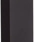 RAB BLED5-18N 5W LED Square Bollard, One BLED, 4000K Color Temperature (Neutral), 85 CRI, 18" Mounting Height, Bronze Finish