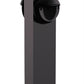 RAB BLEDR2X5-18 5W LED Round Bollard, Two BLEDs, 5000K Color Temperature (Cool), 68 CRI, 18" Mounting Height, Bronze Finish