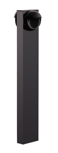 RAB BLEDR2X5-36N 5W LED Round Bollard, Two BLEDs, 4000K Color Temperature (Neutral), 85 CRI, 36" Mounting Height, Bronze Finish