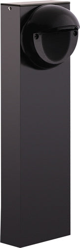 RAB BLEDR5-18 5W LED Round Bollard, 5000K Color Temperature (Cool), 68 CRI, 18" Mounting Height, Bronze Finish