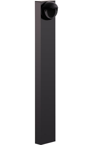 RAB BLEDR5-42Y/PC 5W LED Round Bollard, 3000K Color Temperature (Warm), 87 CRI, 42" Mounting Height, Bronze Finish