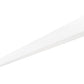 RAB BOA10S-100D10-40N-W 100W LED 10 ft Surface Mount Linear Slot Light, No Photocell, 4000K (Neutral), 7143 Lumens, 84 CRI, 120-277V, 40 Degree Reflector, Dimmable, Not DLC Listed, White Finish