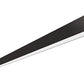 RAB BOA10S-50D10-40YN-B 50W LED 10 ft Surface Mount Linear Slot Light, No Photocell, 3500K, 3754 Lumens, 82 CRI, 120-277V, 40 Degree Reflector, Dimmable, Not DLC Listed, Black Finish