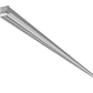 RAB BOA12-120D10 120W LED 12 ft Recessed Linear Slot Rough-In, No Photocell, 120-277V, 40 Degree Refletor, Dimmable, Aluminum Finish