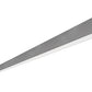 RAB BOA12S-60D10-40YN-S 60W LED 12 ft Surface Mount Linear Slot Light, No Photocell, 3500K, 4414 Lumens, 82 CRI, 120-277V, 40 Degree Reflector, Dimmable, Not DLC Listed, Silver Finish