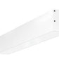 RAB BOA2S-10D10-40YN-W 10W LED 2 ft Surface Mount Linear Slot Light, No Photocell, 3500K, 731 Lumens, 84 CRI, 120-277V, 40 Degree Reflector, Dimmable, Not DLC Listed, White Finish