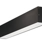 RAB BOA2S-20D10-40YN-B 20W LED 2 ft Surface Mount Linear Slot Light, No Photocell, 3500K, 1395 Lumens, 84 CRI, 120-277V, 40 Degree Reflector, Dimmable, Not DLC Listed, Black Finish
