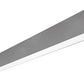 RAB BOA4S-20D10-40Y-S 20W LED 4 ft Surface Mount Linear Slot Light, No Photocell, 3000K (Warm), 1499 Lumens, 86 CRI, 120-277V, 40 Degree Reflector, Dimmable, Not DLC Listed, Silver Finish