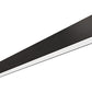 RAB BOA6S-30D10-40N-B 30W LED 6 ft Surface Mount Linear Slot Light, No Photocell, 4000K (Neutral), 2336 Lumens, 83 CRI, 120-277V, 40 Degree Reflector, Dimmable, Not DLC Listed, Black Finish