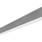 RAB BOA6S-30D10-40Y-S 30W LED 6 ft Surface Mount Linear Slot Light, No Photocell, 3000K (Warm), 2168 Lumens, 86 CRI, 120-277V, 40 Degree Reflector, Dimmable, Not DLC Listed, Silver Finish