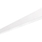 RAB BOA8P-80D10-40N-W 80W LED 8 ft Suspended Pendant Linear Slot Light, No Photocell, 4000K (Neutral), 5738 Lumens, 84 CRI, 120-277V, 40 Degree Reflector, Dimmable, Not DLC Listed, White Finish