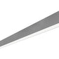 RAB BOA8S-80D10-40N-S 80W LED 8 ft Surface Mount Linear Slot Light, No Photocell, 4000K (Neutral), 5738 Lumens, 84 CRI, 120-277V, 40 Degree Reflector, Dimmable, Not DLC Listed, Silver Finish