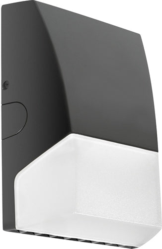 RAB BRISK12 12W Brisk LED Wallpack, No Photocell, 5000K (Cool), 1596 Lumens, 74 CRI, 120-277V, DLC Listed, Bronze Finish