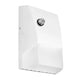 RAB BRISKM48L-W/PCU 34W Brisk Medium LED Wallpack, 4800 Lumens, 70 CRI, 5000K Color Temperature, 120-277V, Photocontrol, White Finish