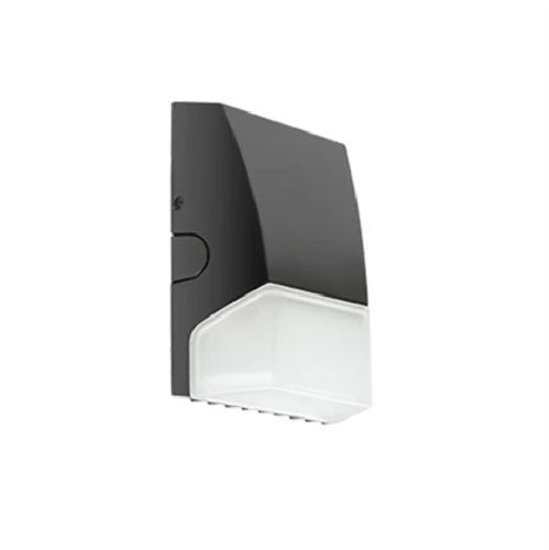 RAB BRISKS11L-740 9W Brisk Small LED Wallpack, 1100 Lumens, 70 CRI, 4000K Color Temperature, 120-277V, Bronze Finish