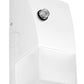 RAB BRISKXL24YW/PCU 24W Brisk LED Wallpack, 120-277V Button Photocell, 3000K (Warm), 2791 Lumens, 74 CRI, 120-277V, DLC Listed, White Finish