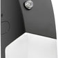 RAB BRISKXL40N/PCU 40W Brisk LED Wallpack, 120-277V Button Photocell, 4000K (Neutral), 4691 Lumens, 74 CRI, 120-277V, DLC Listed, Bronze Finish