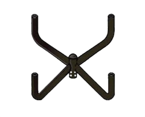 RAB BULL4 Bullhorn Bracket 4 Tenon for Floodlights, Bronze Finish