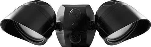 RAB BULLET2X12NB 2x12W LED Adjustable Dual Heads Bullet Flood,  4000K (Neutral), Black Finish
