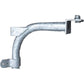 RAB BWC18 Floodlight Bracket for Steel and Wood Poles, Not DLC Listed, Galvanized Steel Finish