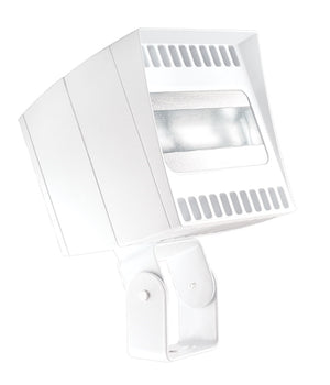 RAB CANVAS78TYW/PCS2 78W Trunnion Mount LED Canvas Floodlight, 277V Swivel Photocell, 3000K (Warm), 6533 Lumens, 82 CRI, 6H x 4V Reflector, Standard Operation, White Finish