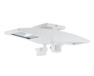 RAB CLED2X13NMSW-BL 26W Ceiling LED LSMART with Mini Sensor, 4000K Color Temperature (Neutral), Bi-Level Operation, White Finish