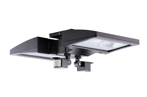 RAB CLED2X20YMS2-BL 40W Ceiling LED LSMART with Mini Sensor, 3000K Color Temperature (Warm), Bi-Level Operation, Bronze Finish