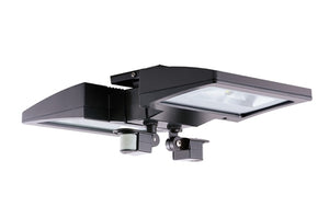 RAB CLED2X26NMS2-BL 52W Ceiling LED LSMART with Mini Sensor, 4000K Color Temperature (Neutral), Bi-Level Operation, Bronze Finish