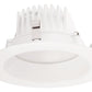 RAB DLED4R8YY 8W 4 inch LED Retrofit Downlight, 2700K, 488 Lumens, 84 CRI, Without Baffle, White Finish
