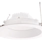 RAB DLED6R8YY 8W 6 inch LED Retrofit Downlight, 2700K, 539 Lumens, 84 CRI, Without Baffle, White Finish
