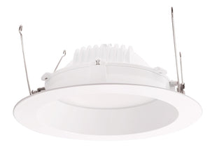 RAB DLED6R8YY 8W 6 inch LED Retrofit Downlight, 2700K, 539 Lumens, 84 CRI, Without Baffle, White Finish