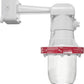 RAB EB12T 300W Explosionproof Bracket, 8 Hub Count, 1/2" H Hub Size, Silver Gray Finish