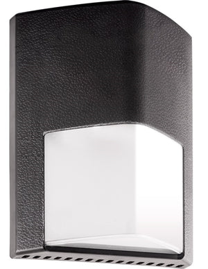 RAB ENTRA12Y/PCS2 12W LED Doorway Light, 277V Swivel Photocell, 3000K (Warm), 876 Lumens, 84 CRI, Bronze Finish