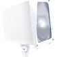 RAB EZF52QTW 52W Compact Fluorescent Floodlight, No Photocell, 3600 Lumens, White Finish