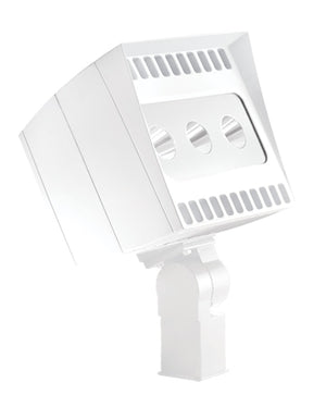 RAB EZLED78SFW 78W Slipfitter  Mount LED Spotlight, 5000K (Cool), 6357 Lumens, 68 CRI, 3H x 3V Beam Distribution, White Finish