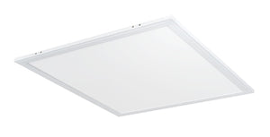 RAB EZPAN2X2-30/D10 30W 2' x 2' EZPAN Edgelit LED Panel, 5000K (Cool), 3305 Lumens, 81 CRI, 120-277V, Dimmable, DLC Approved, White Finish