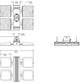 RAB FALCOR230W-D10 230W Falcor 4 Head Fixture LED High Bay, No Photocell, 5100K (Cool), 21655 Lumens, 70 CRI, 120-277V, Dimmable Operation, DLC Listed, White Finish