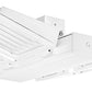 RAB FALCORA230W 230W Falcor Aisle 4 Head Fixture LED High Bay, No Photocell, 5100K (Cool), 19852 Lumens, 70 CRI, 120-277V, Standard Operation, DLC Listed, White Finish