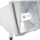 RAB FF42QTW/PC 42W Compact Fluorescent Future Flood, 120V Photocell, 3200 Lumens, White Finish