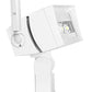 RAB FFLED120TNW/D10/LC 120W LED Floodlight, Trunnion Mount, No Photocell, 4000K (Neutral), 16149 Lumens, 75 CRI, 120-277V, 7H x 6V Beam Distribution, Dimmable, DLC Premium Listed, Standard Operation, White Finish