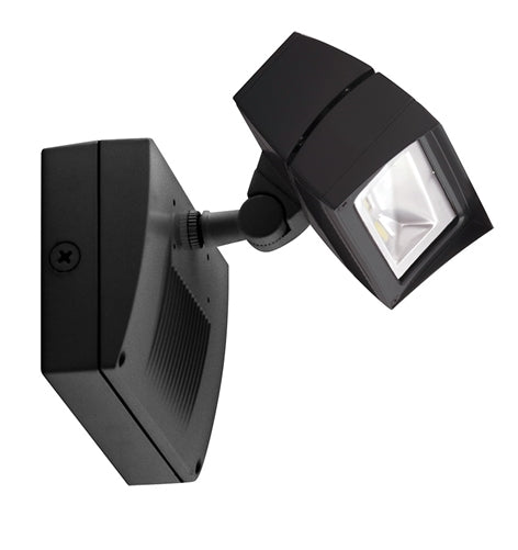 RAB FFLED18/EC 18W LED Floodlight with Battery Backup with Cold Start, 5000K (Cool), 120-277V, Bronze Finish