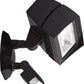 RAB FFLED18MS LED LFLOOD 18W with Mini Sensor, 5000K Color Temperature, Bronze Finish