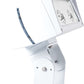 RAB FFLED39SFB55W/PCS2 39W Arm Mount LED Floodlight, 277V Swivel Photocell, 5000K (Cool), 3946 Lumens, 64 CRI, 5H x 5V Beam Distribution, Standard Operation, White Finish