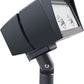 RAB FFLED52B44/PC2 52W Arm Mount LED Floodlight, 277V Button Photocell, 5000K (Cool), 5409 Lumens, 64 CRI, 277V, 4H x 4V Beam Distribution, Standard Operation, Bronze Finish