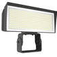 RAB FFLEDLT/7PR 180W LED Floodlight, 4000K/5000K Selectable Color Temperature, 18739-38662 Lumens, Trunnion Mount, 120-277V, 0-10V Dimming, 7Pin Receptacle, Bronze