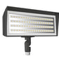 RAB FFLEDSY/PCU 39W/26W/18W Knuckle Mount LED Floodlight, 4000/5000K, 2615-6243 Lumens, 82 CRI, 120-277V Button Photocell, Bronze